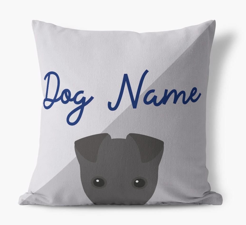 Peeking Name: Personalized {breedFullName} Pillow