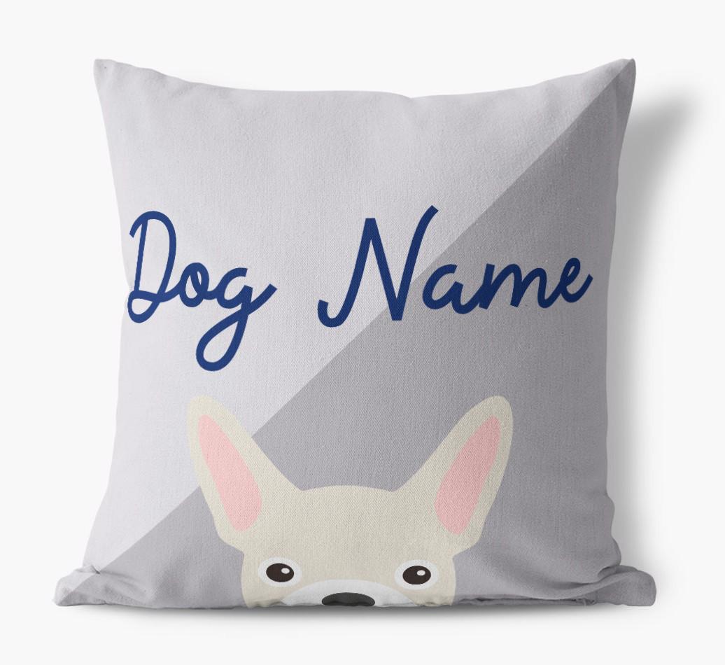 Peeking Name: Personalised {breedFullName} Cushion