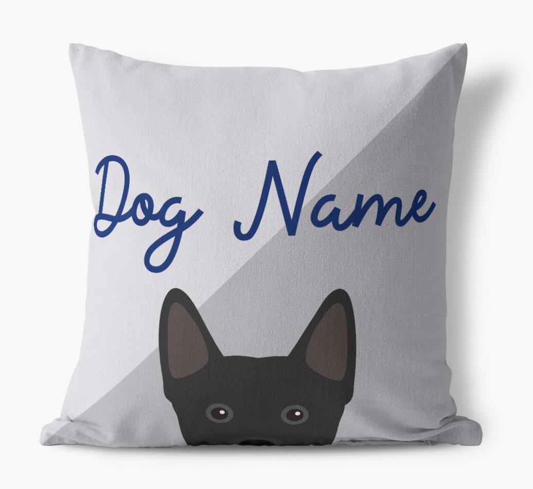 Peeking Name: Personalized {breedFullName} Pillow