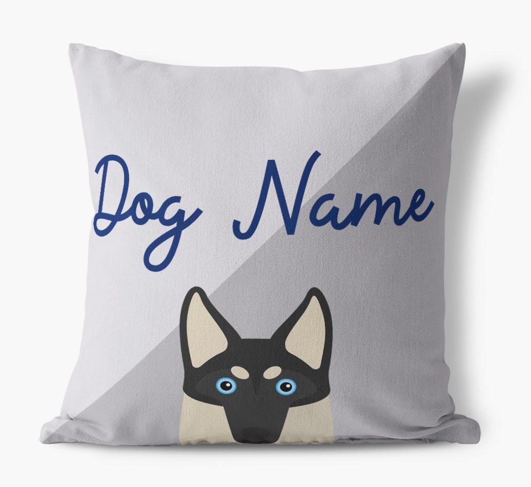 Peeking Name: Personalized {breedFullName} Pillow