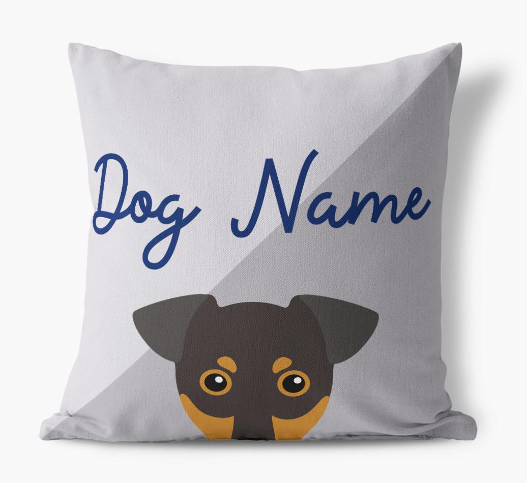 Peeking Name: Personalized {breedFullName} Pillow