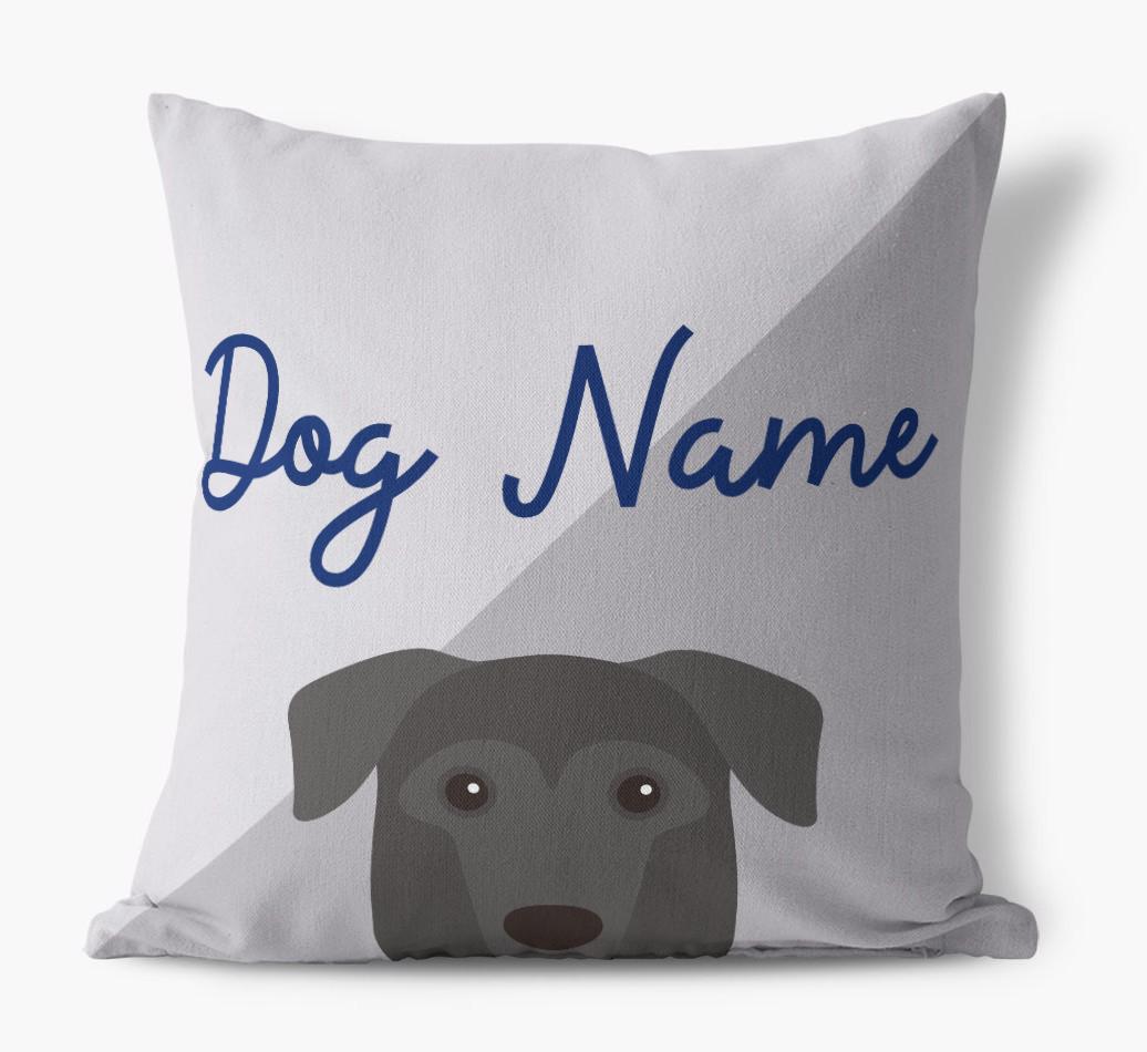 Peeking Name: Personalized {breedFullName} Pillow