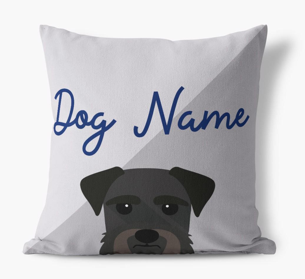 Peeking Name: Personalized {breedFullName} Pillow