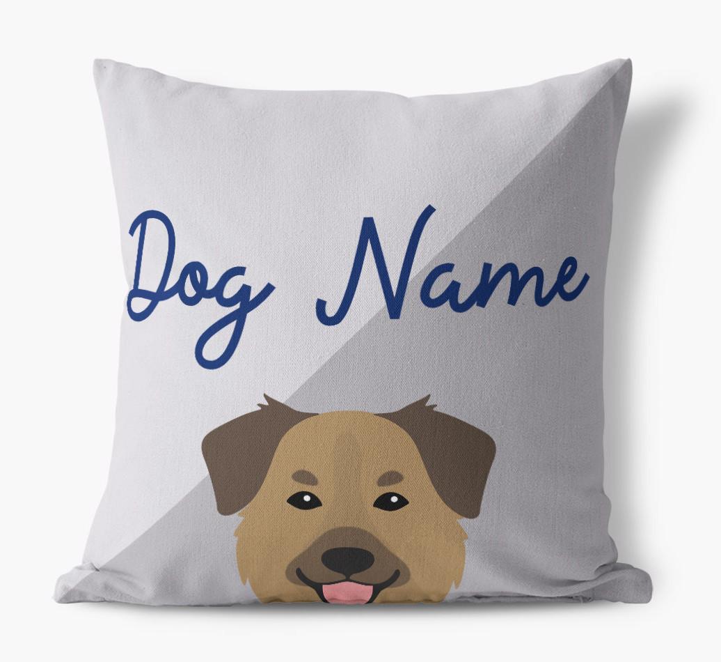 Peeking Name: Personalized {breedFullName} Pillow