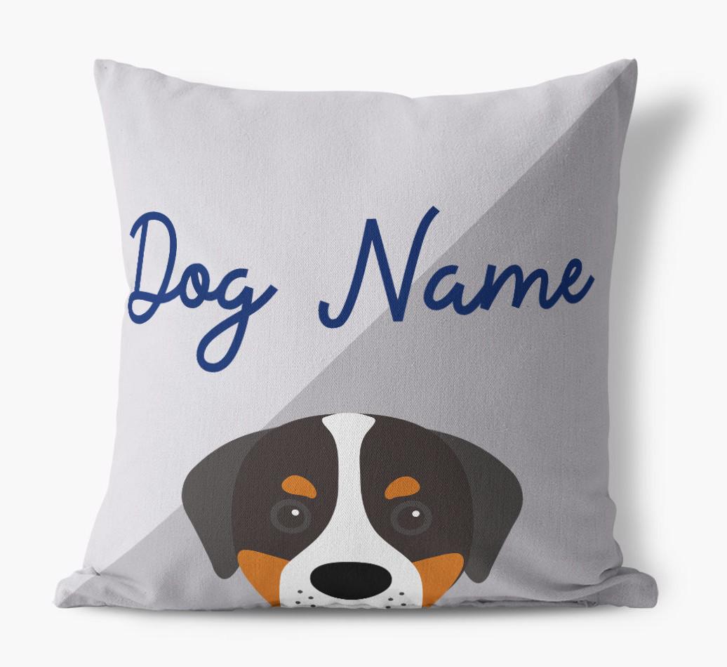 Peeking Name: Personalized {breedFullName} Pillow