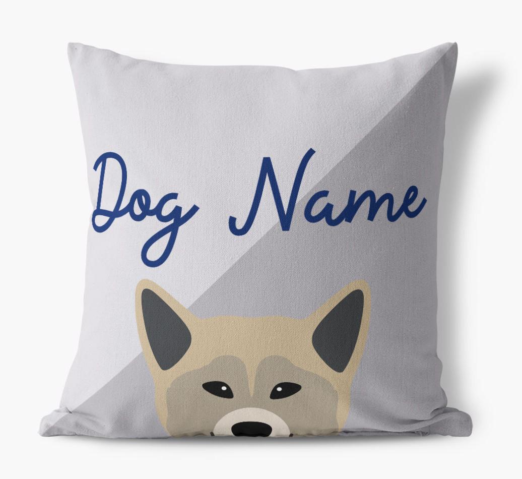 Peeking Name: Personalized {breedFullName} Pillow