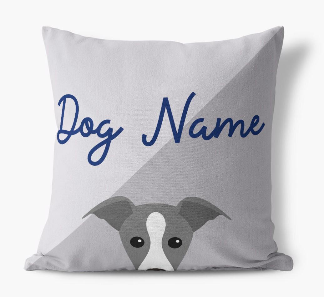 Peeking Name: Personalized {breedFullName} Pillow