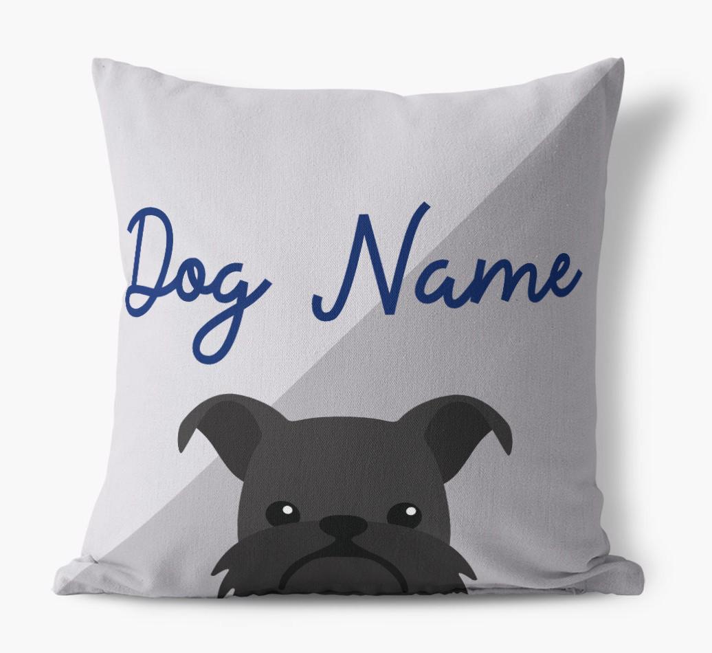 Peeking Name: Personalized {breedFullName} Pillow