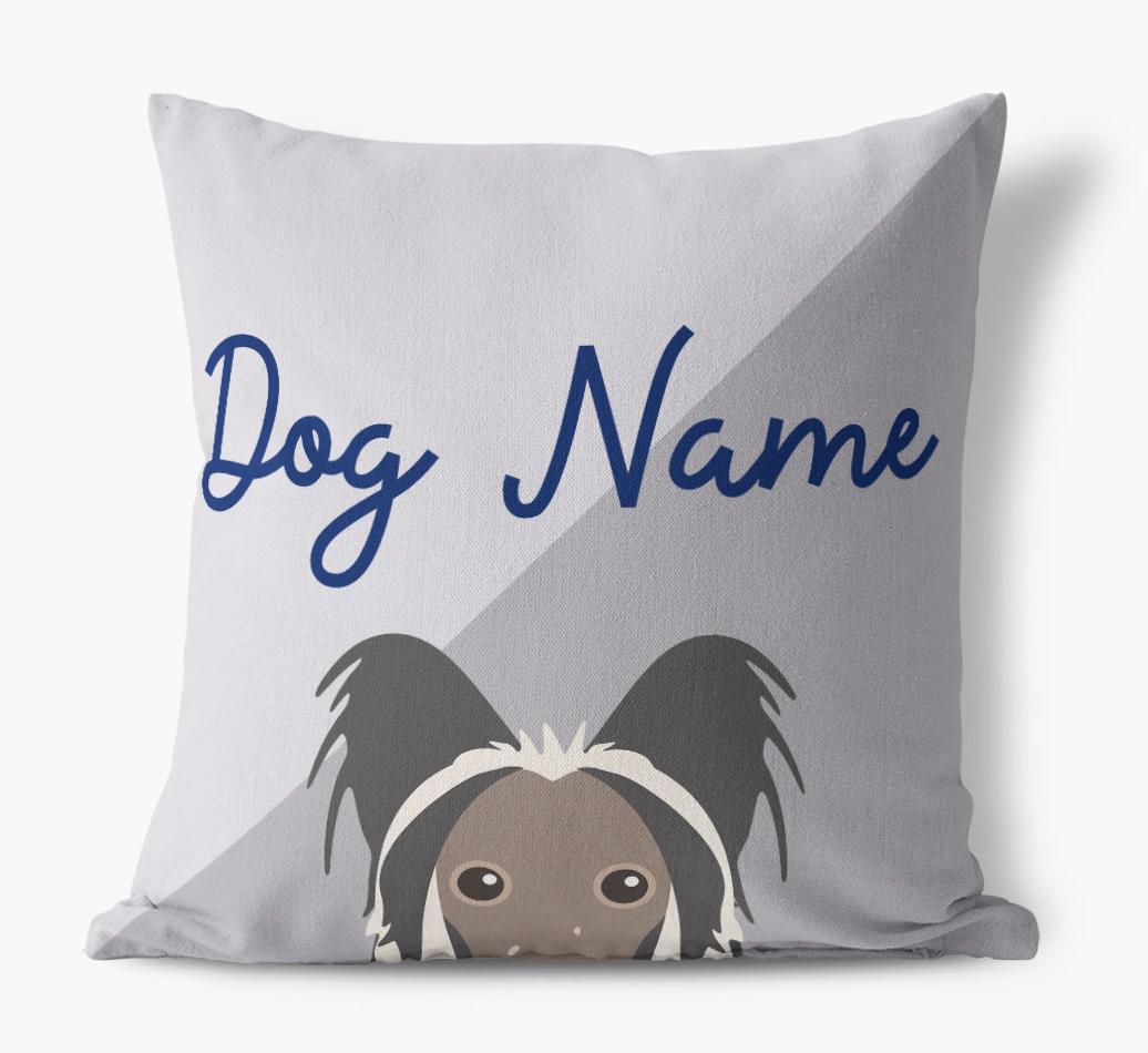 Peeking Name: Personalized {breedFullName} Pillow