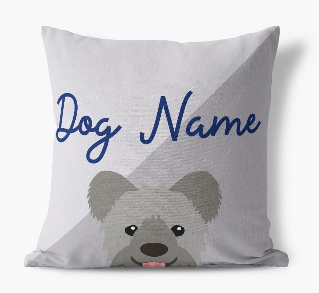 Peeking Name: Personalized {breedFullName} Pillow