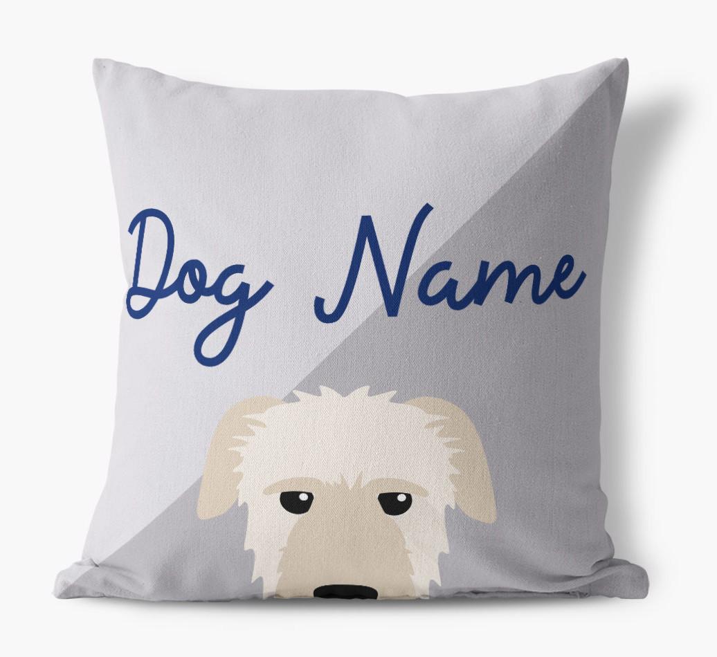 Peeking Name: Personalized {breedFullName} Pillow