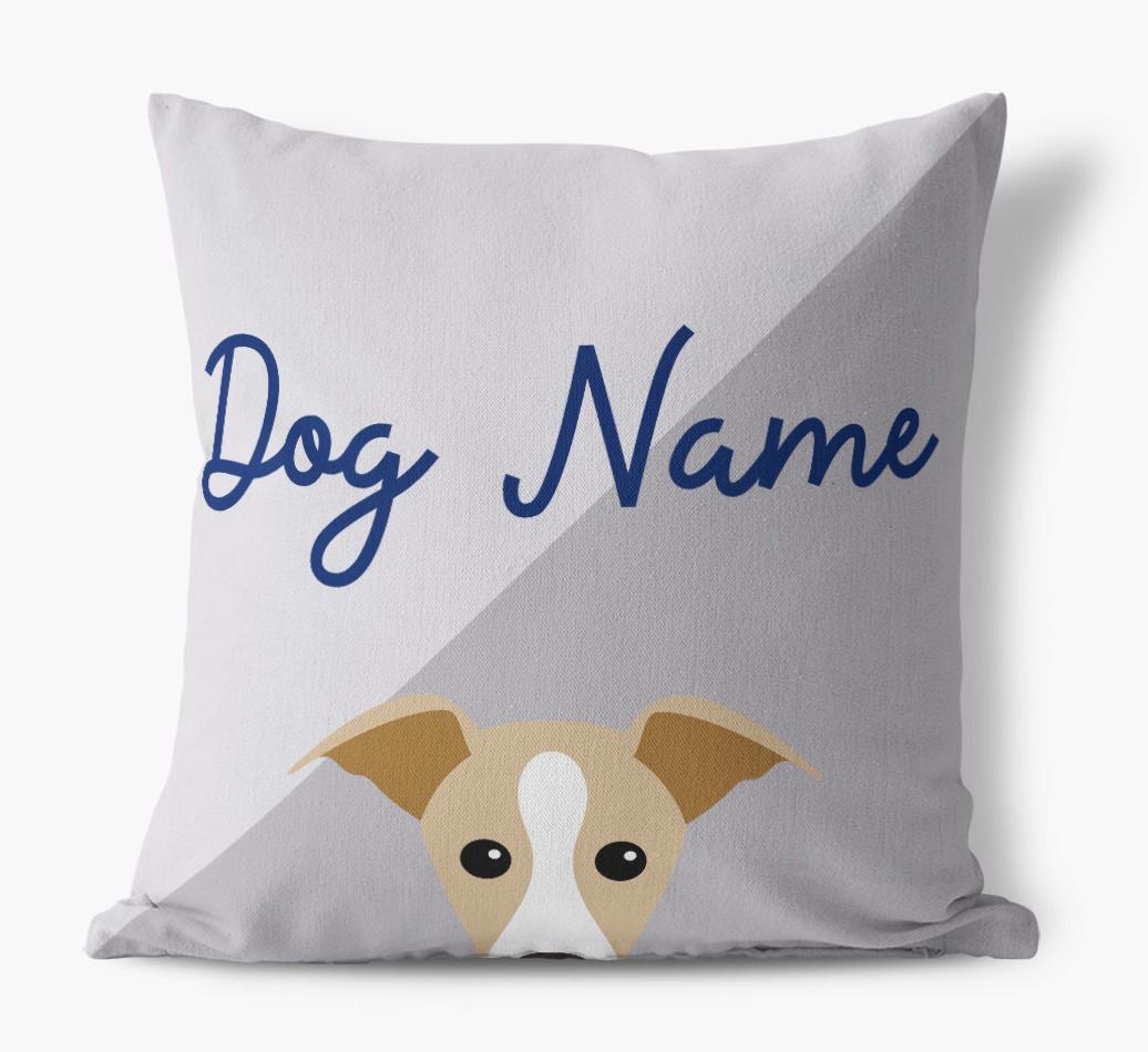 Peeking Name: Personalized {breedFullName} Pillow