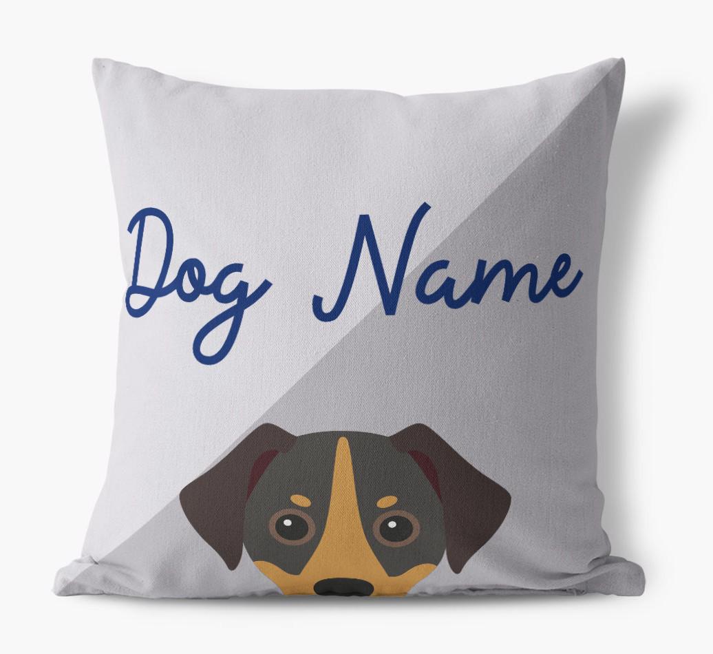 Peeking Name: Personalized {breedFullName} Pillow