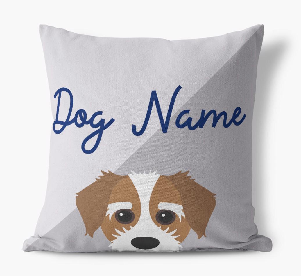 Peeking Name: Personalized {breedFullName} Pillow