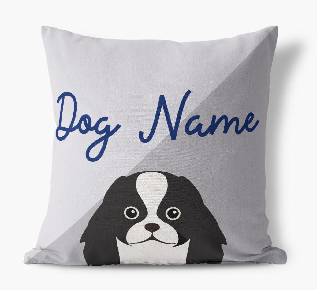 Peeking Name: Personalized {breedFullName} Pillow
