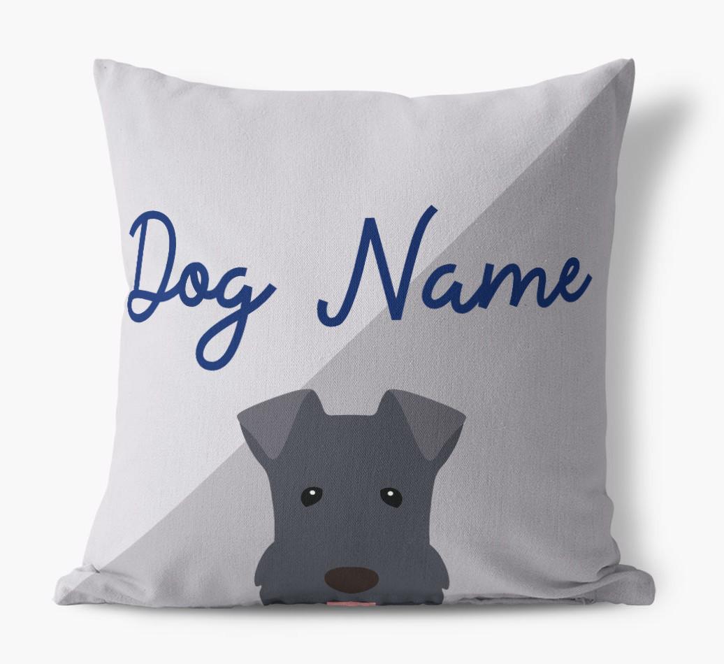 Peeking Name: Personalized {breedFullName} Pillow