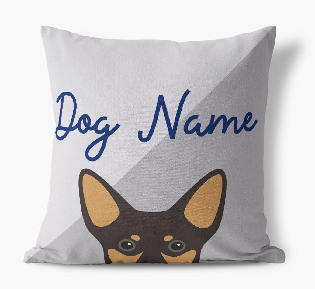 Peeking Name: Personalized {breedFullName} Pillow