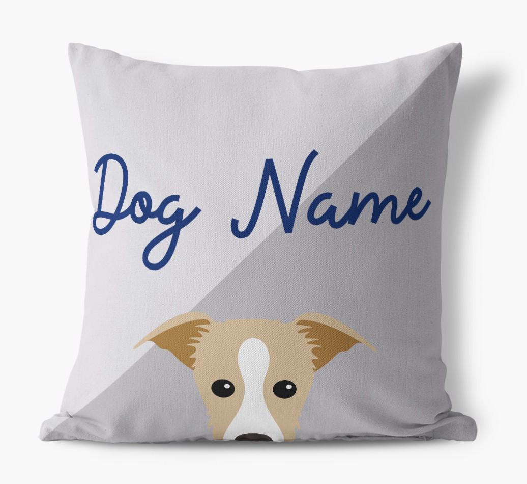 Peeking Name: Personalized {breedFullName} Pillow