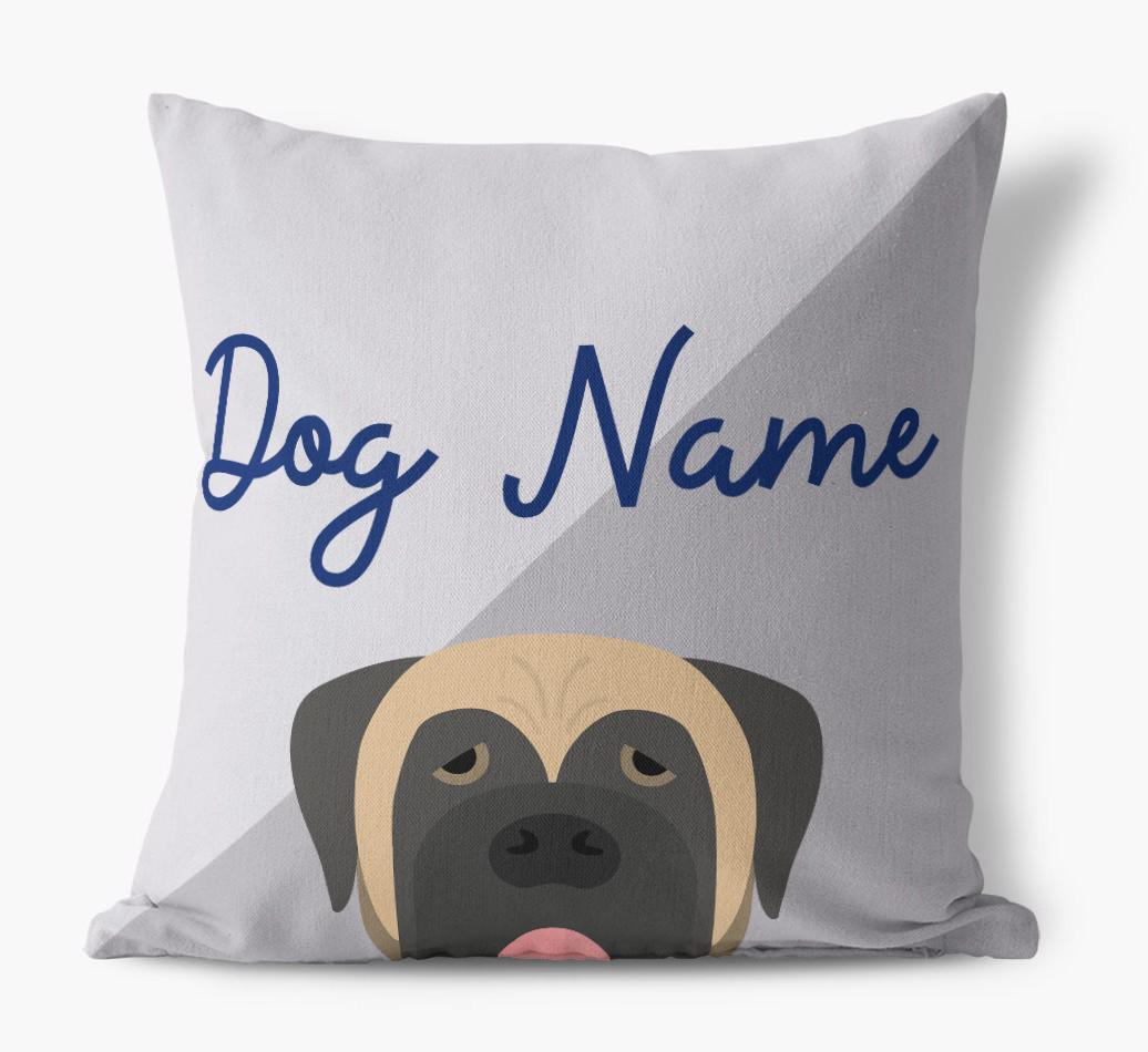 Peeking Name: Personalized {breedFullName} Pillow