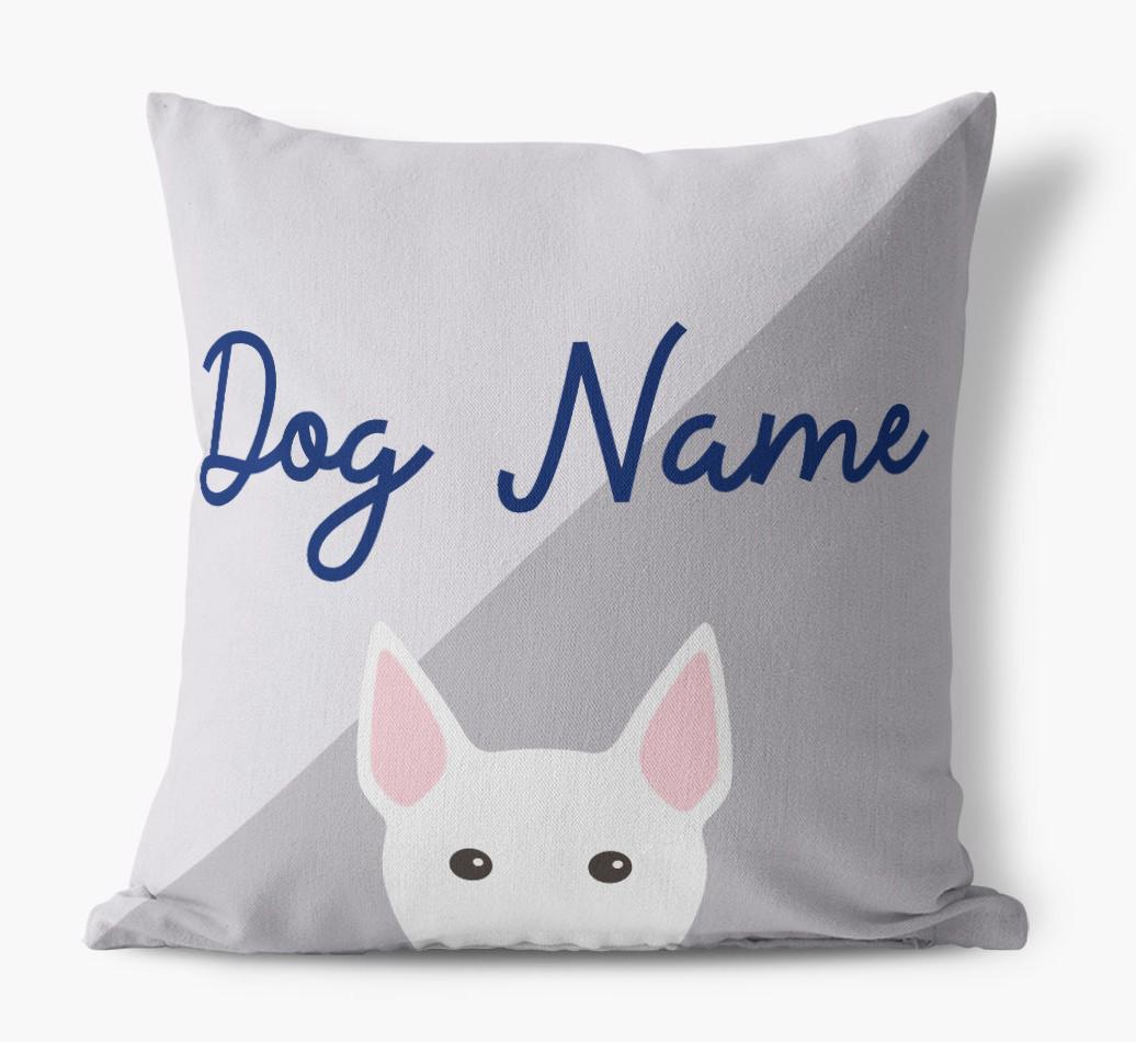 Peeking Name: Personalized {breedFullName} Pillow