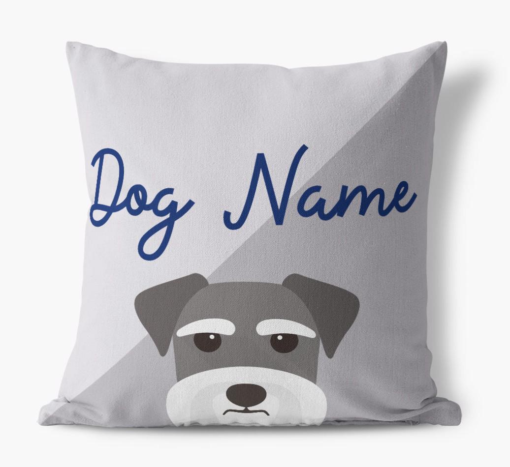 Peeking Name: Personalized {breedFullName} Pillow
