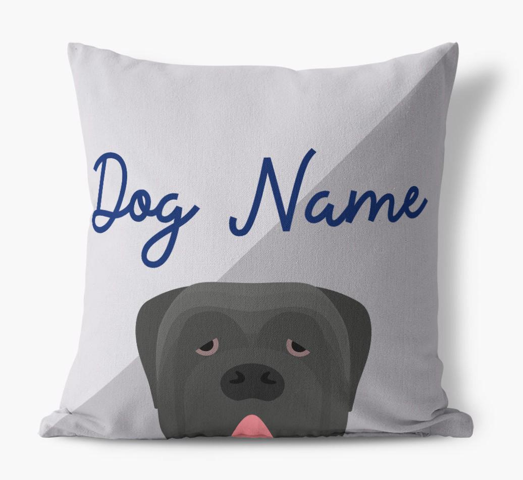 Peeking Name: Personalized {breedFullName} Pillow