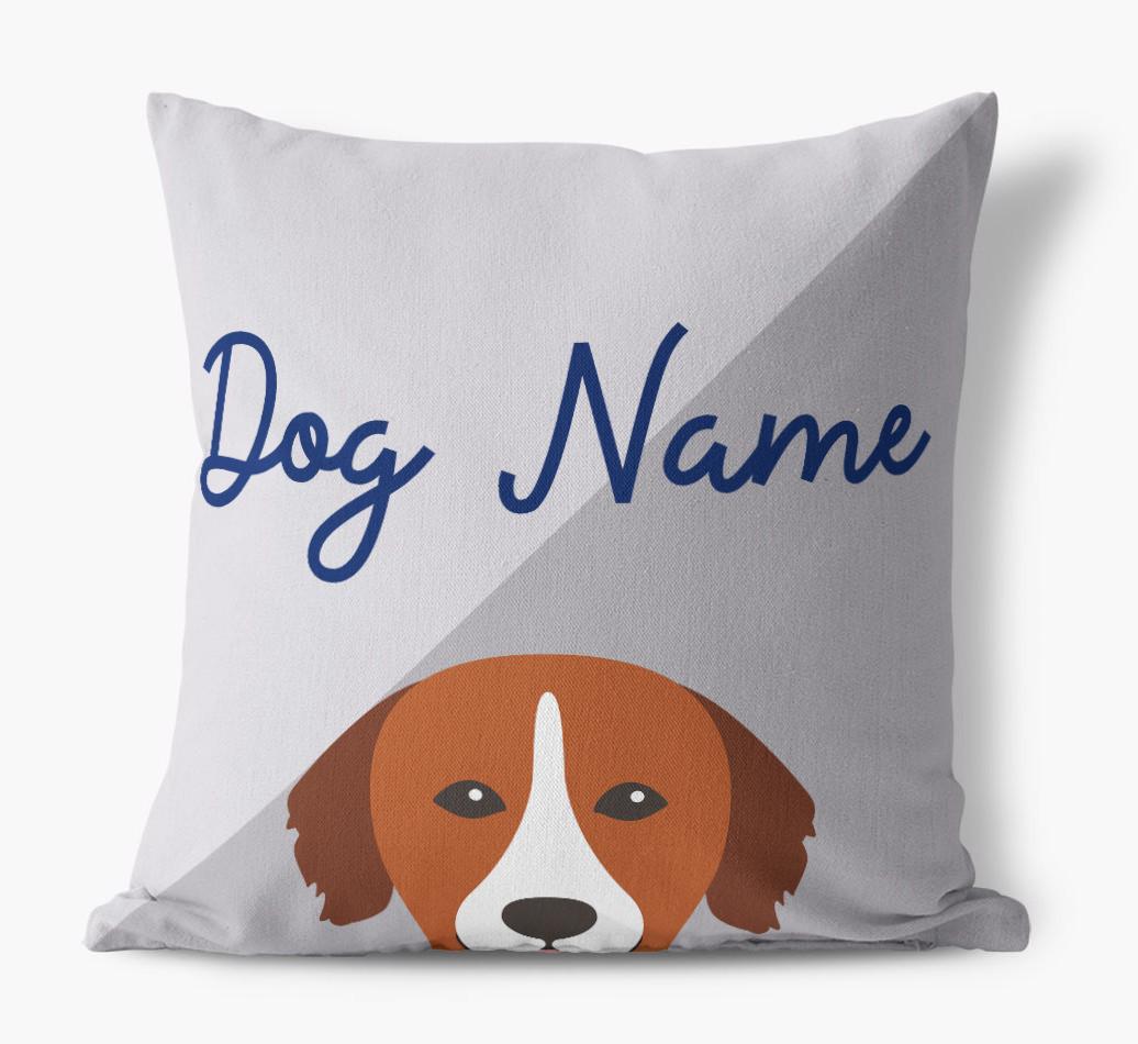 Peeking Name: Personalized {breedFullName} Pillow