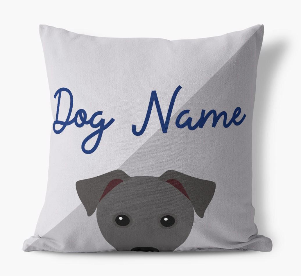 Peeking Name: Personalized {breedFullName} Pillow