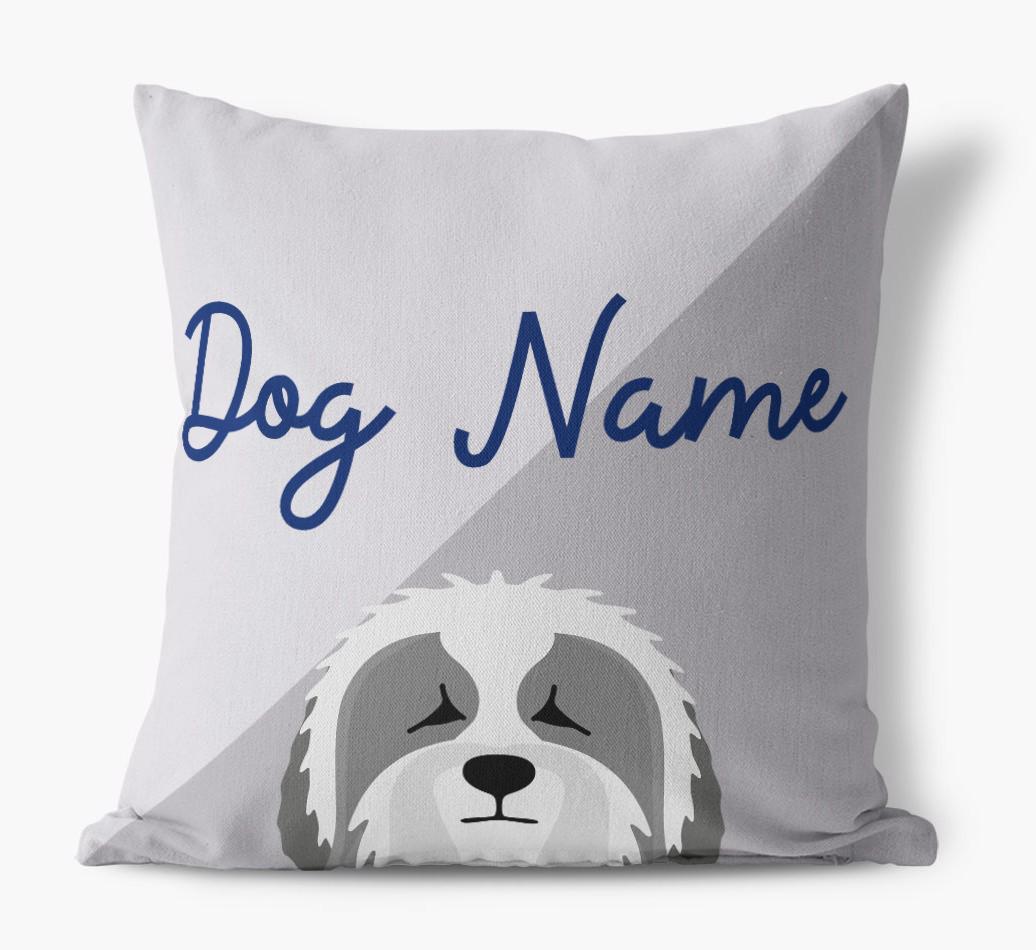 Peeking Name: Personalized {breedFullName} Pillow