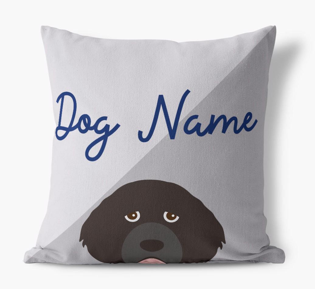 Peeking Name: Personalized {breedFullName} Pillow