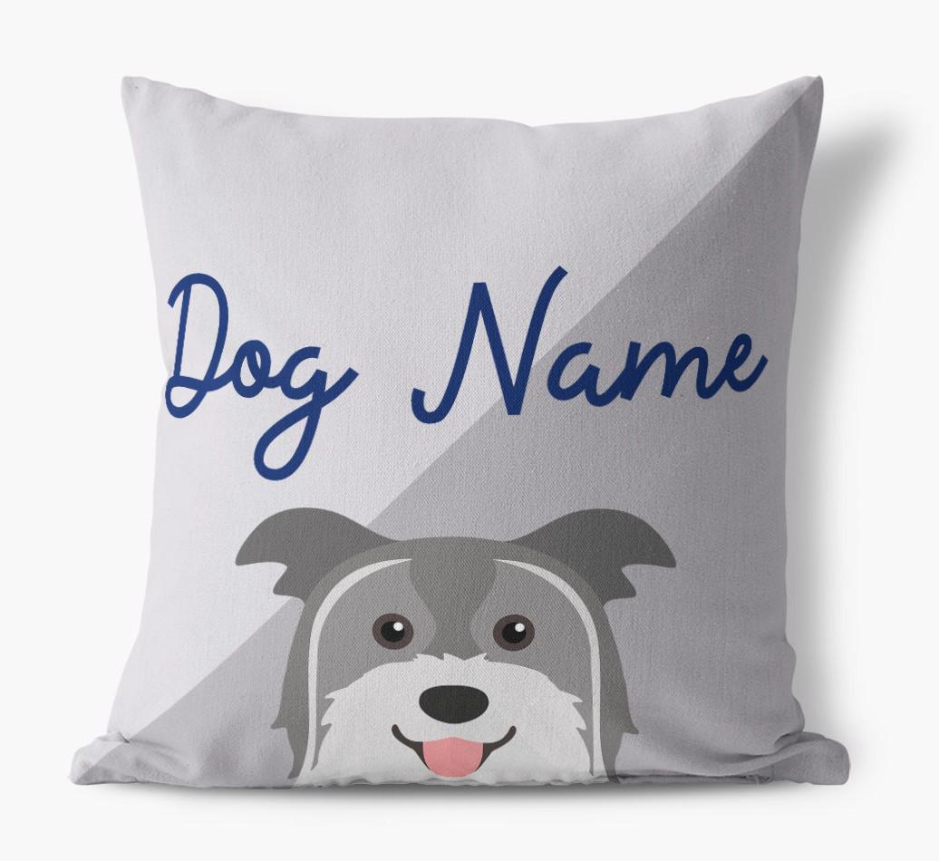 Peeking Name: Personalized {breedFullName} Pillow