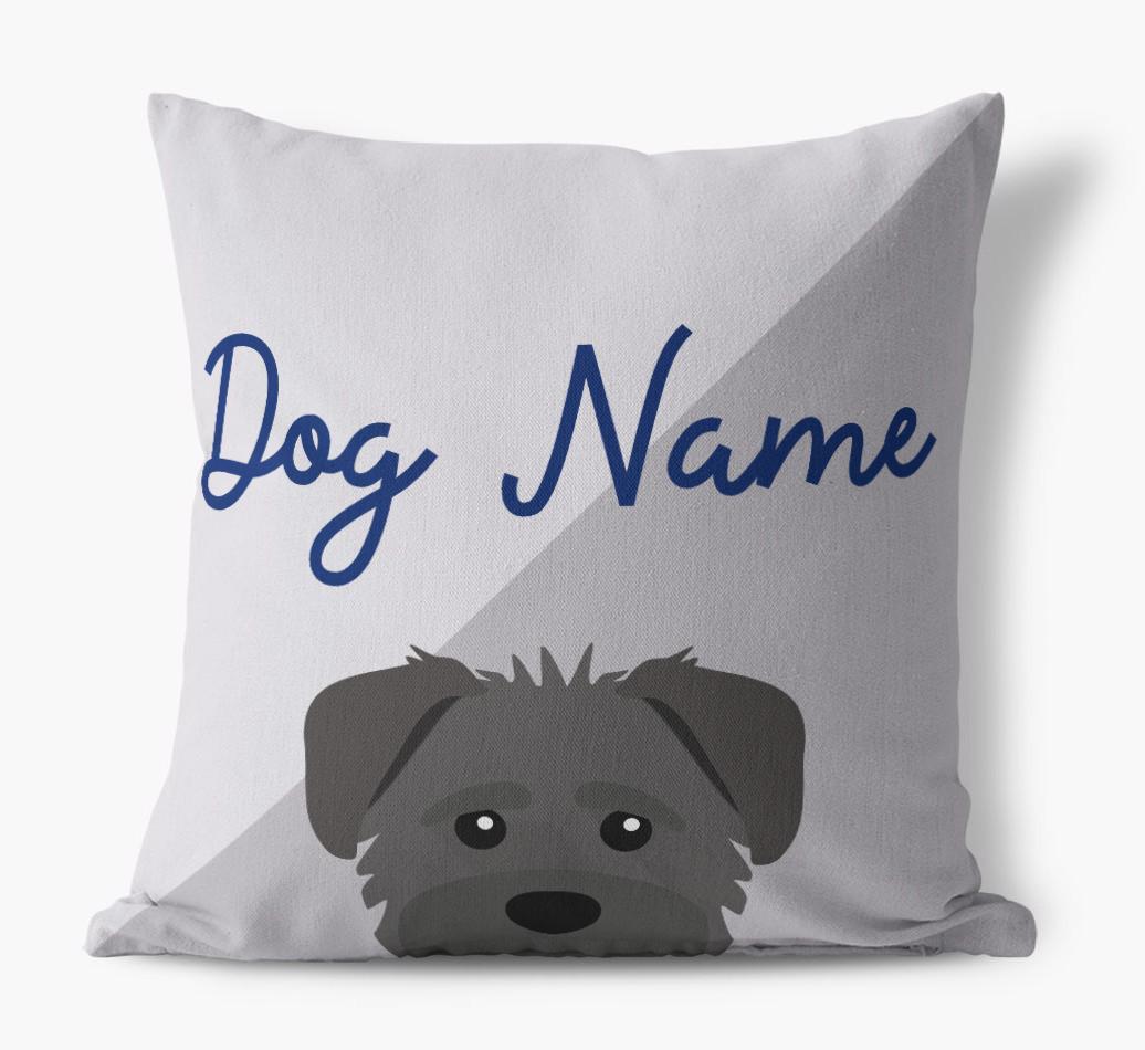 Peeking Name: Personalized {breedFullName} Pillow