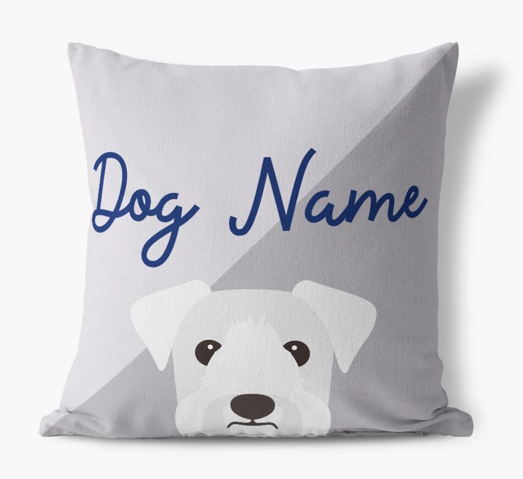 Peeking Name: Personalized {breedFullName} Pillow