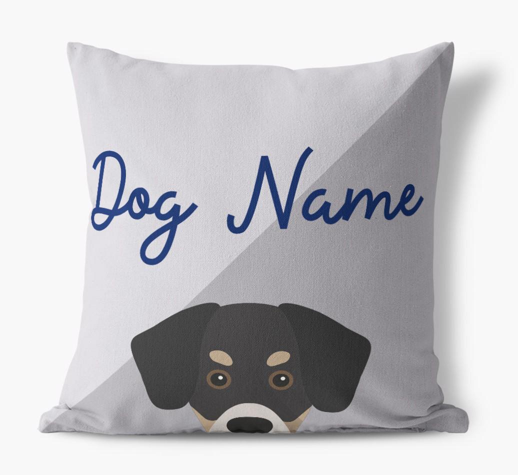Peeking Name: Personalized {breedFullName} Pillow