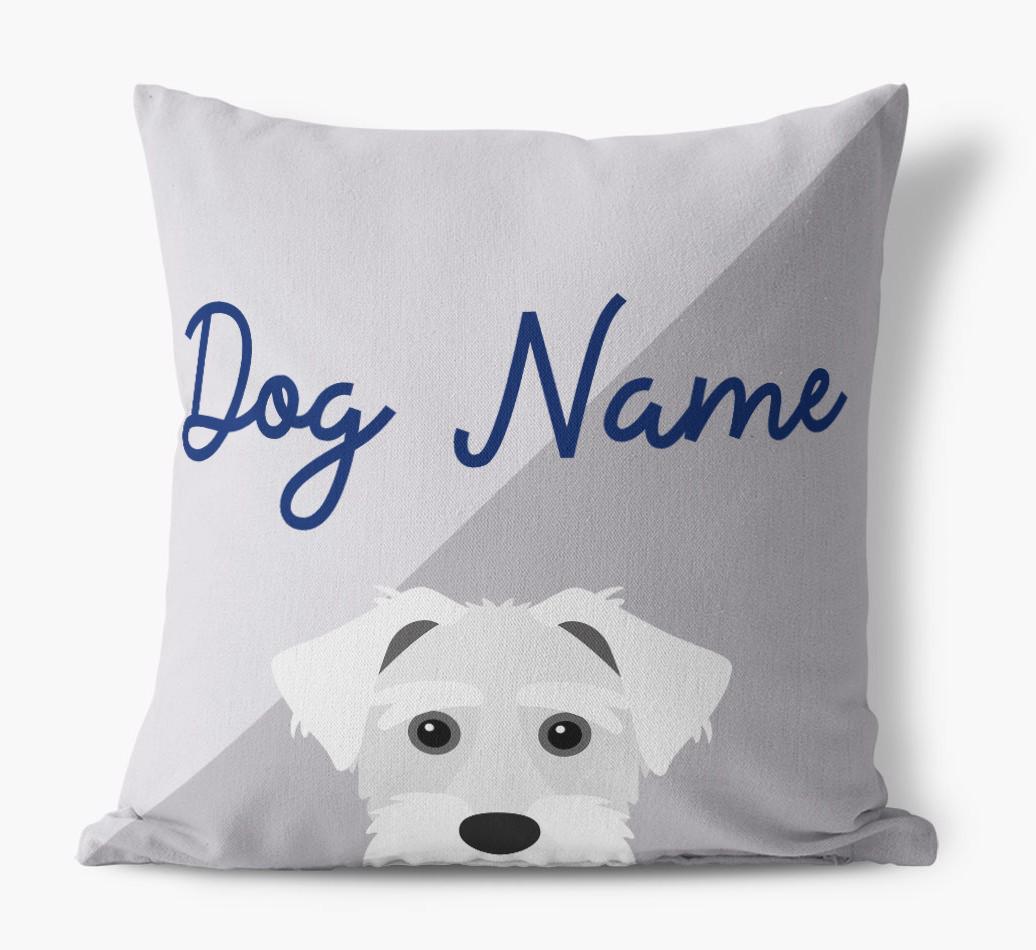 Peeking Name: Personalized {breedFullName} Pillow