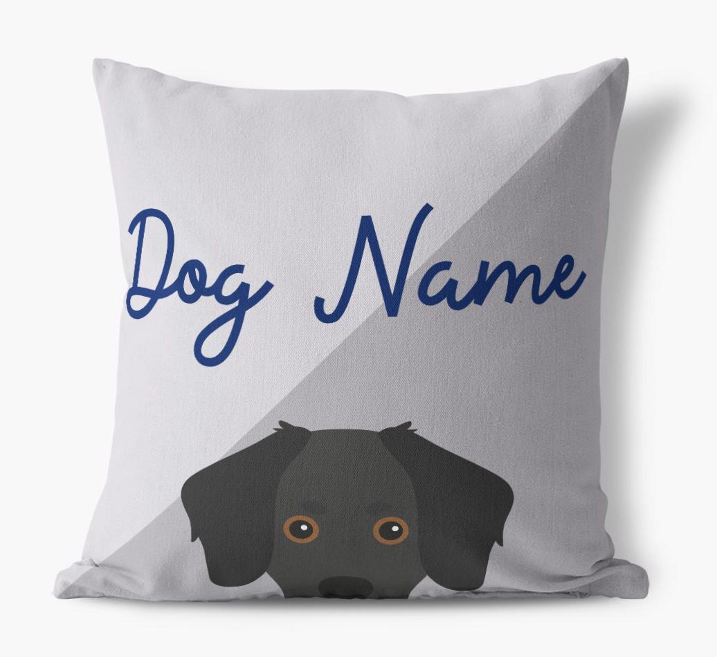 Peeking Name: Personalized {breedFullName} Pillow