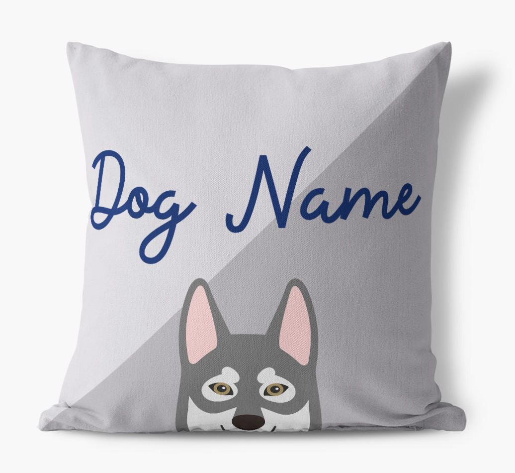 Peeking Name: Personalized {breedFullName} Pillow