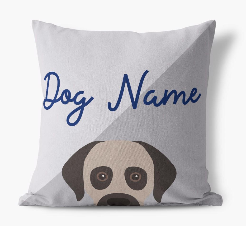 Peeking Name: Personalized {breedFullName} Pillow