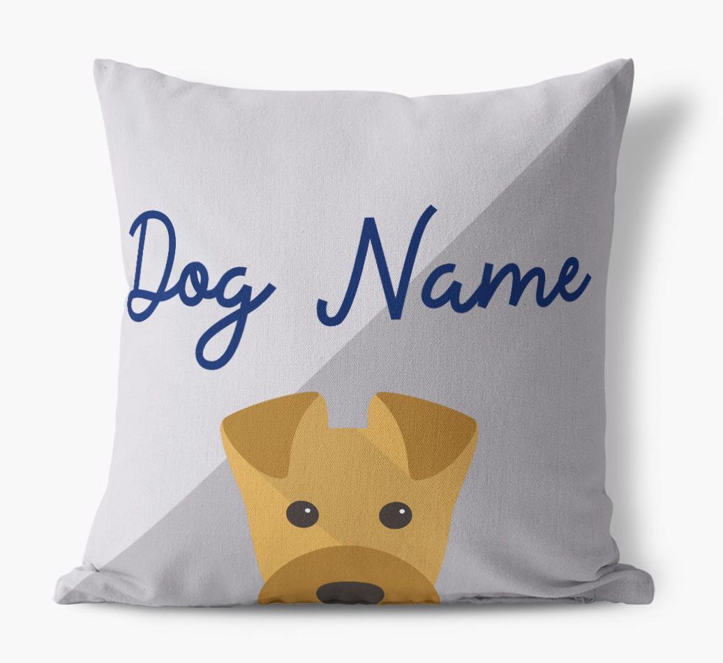 Peeking Name: Personalized {breedFullName} Pillow