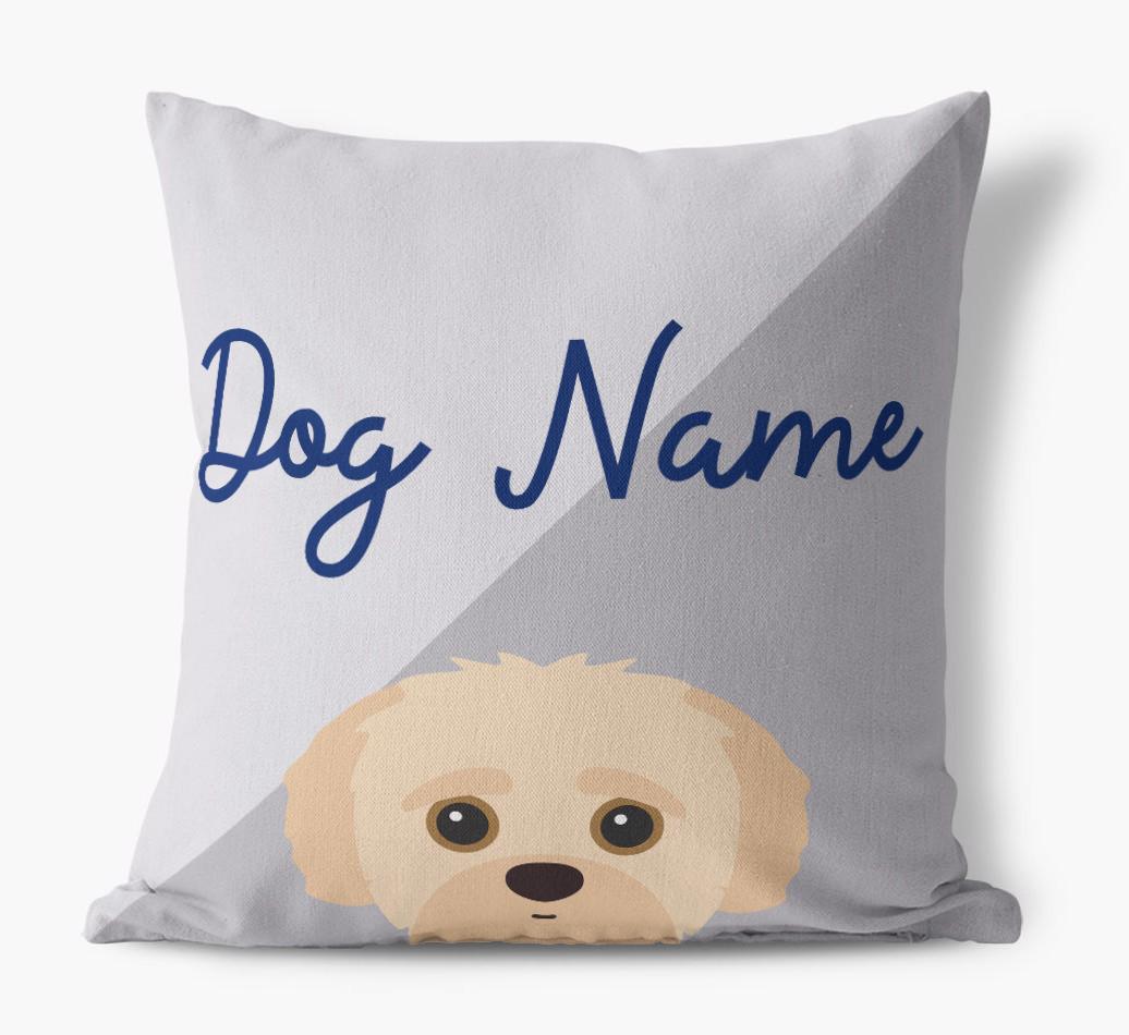 Peeking Name: Personalized {breedFullName} Pillow