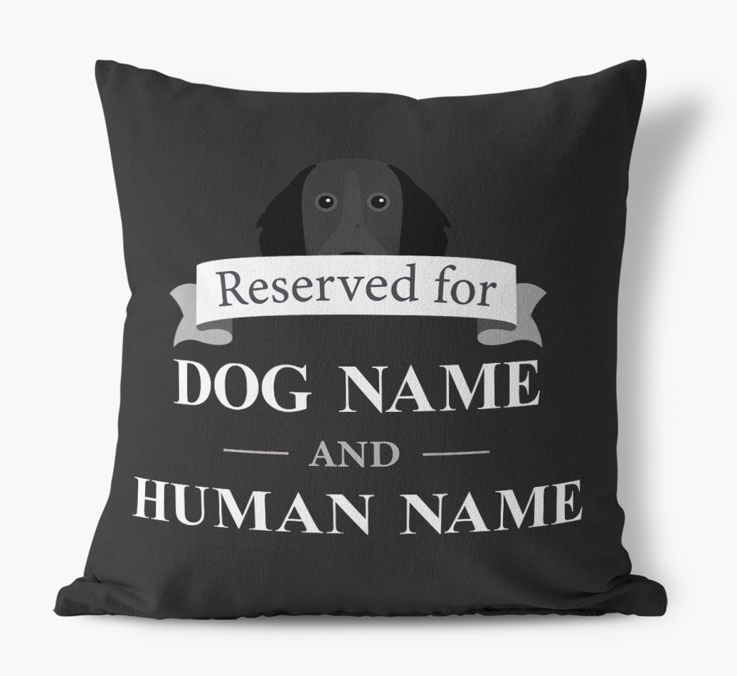 Reserved For: Personalised {breedFullName} Canvas Cushion