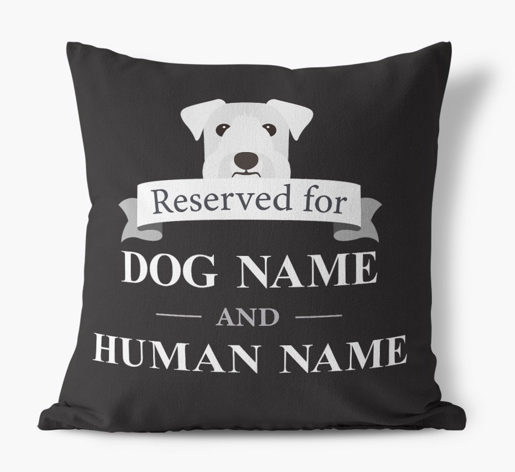 Reserved For: Personalised {breedFullName} Canvas Cushion