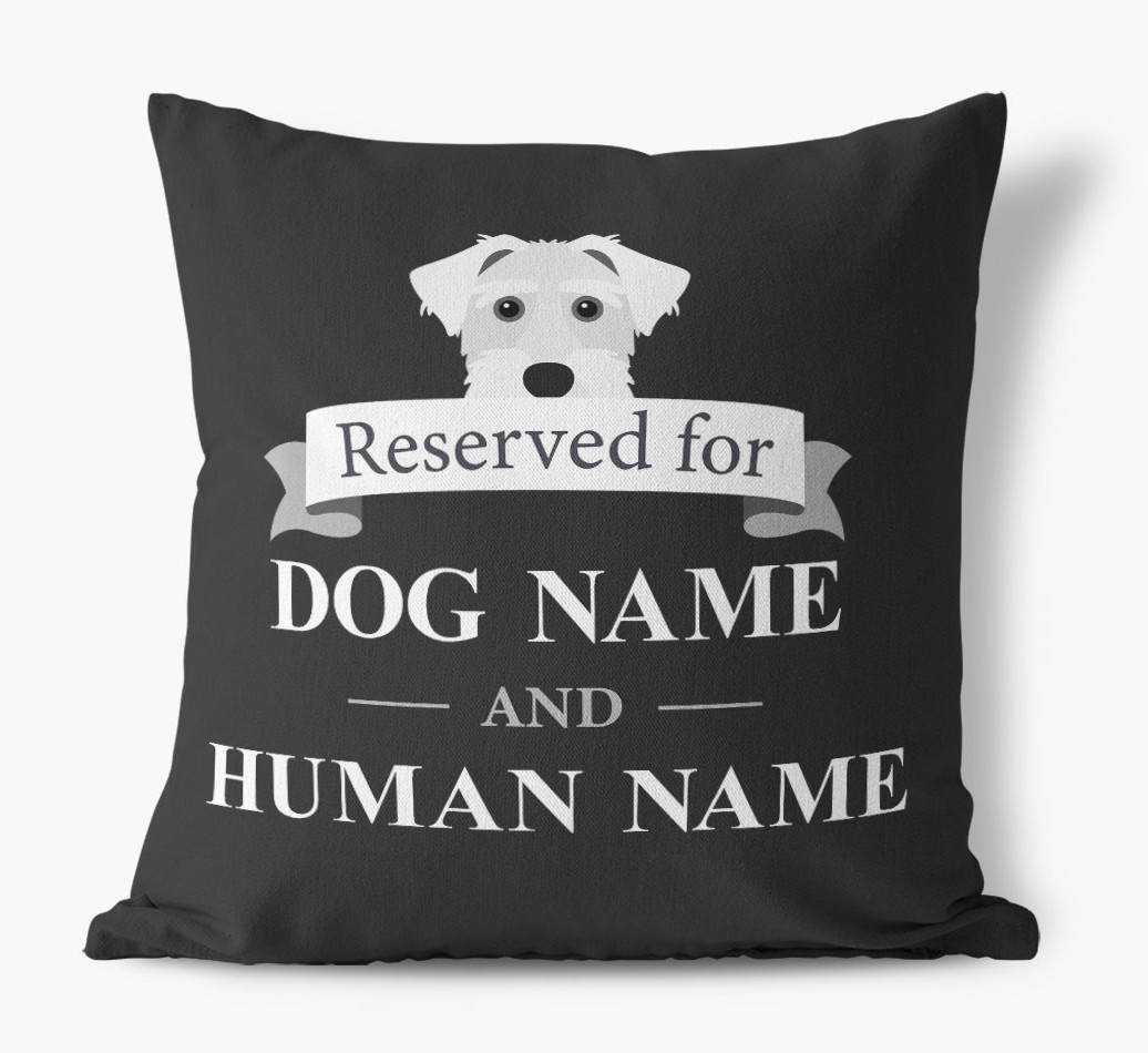 Reserved For: Personalised {breedFullName} Canvas Cushion