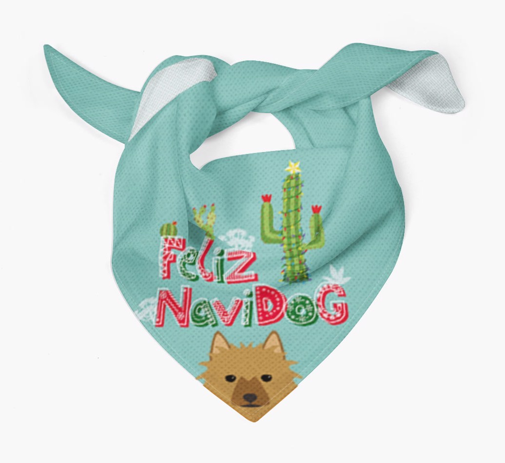 Feliz Navidog: Personalized {breedFullName} Bandana