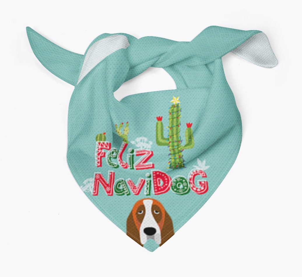 Feliz Navidog: Personalised {breedFullName} Bandana