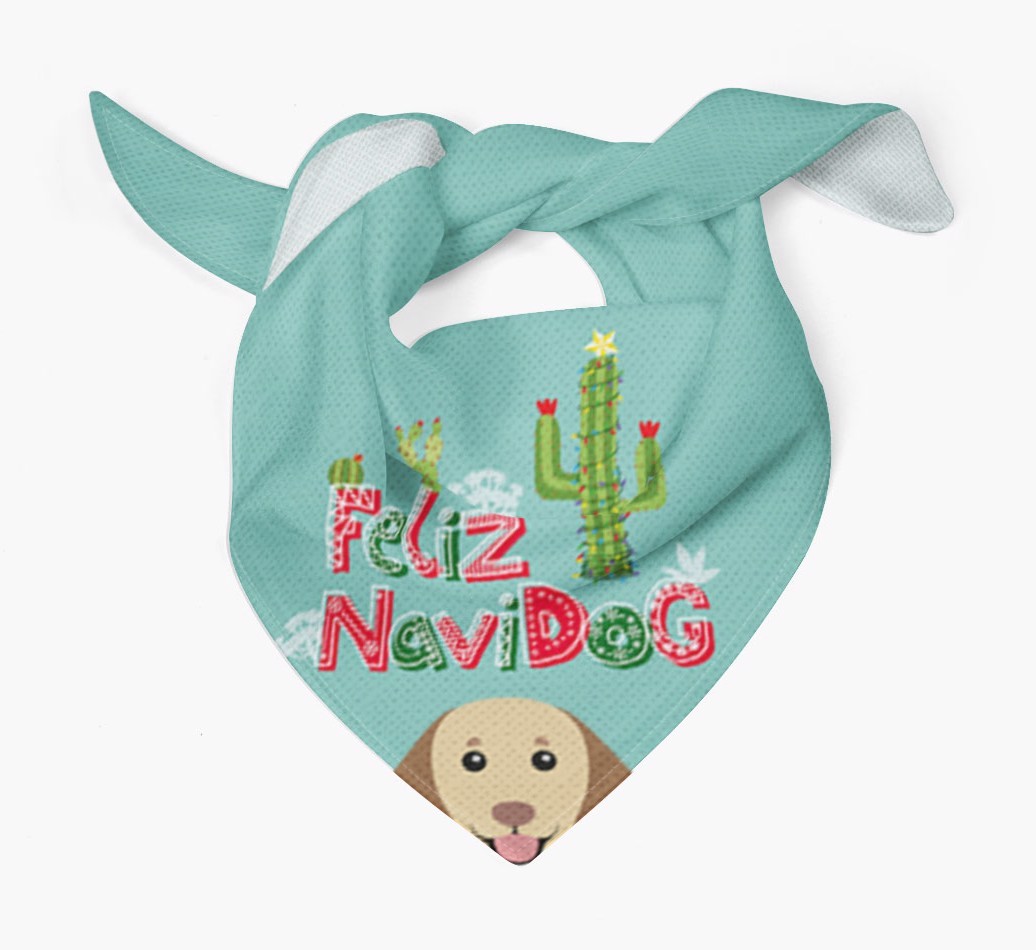 Feliz Navidog: Personalized {breedFullName} Bandana