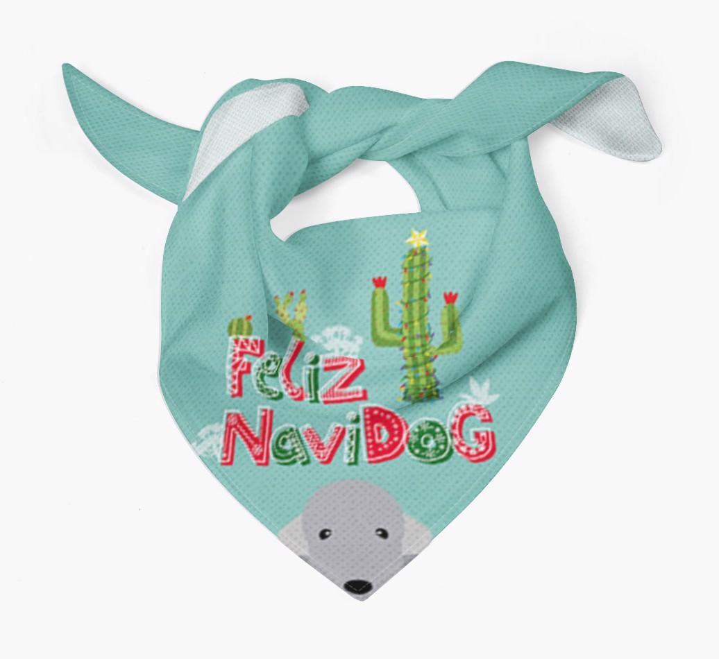 Feliz Navidog: Personalized {breedFullName} Bandana