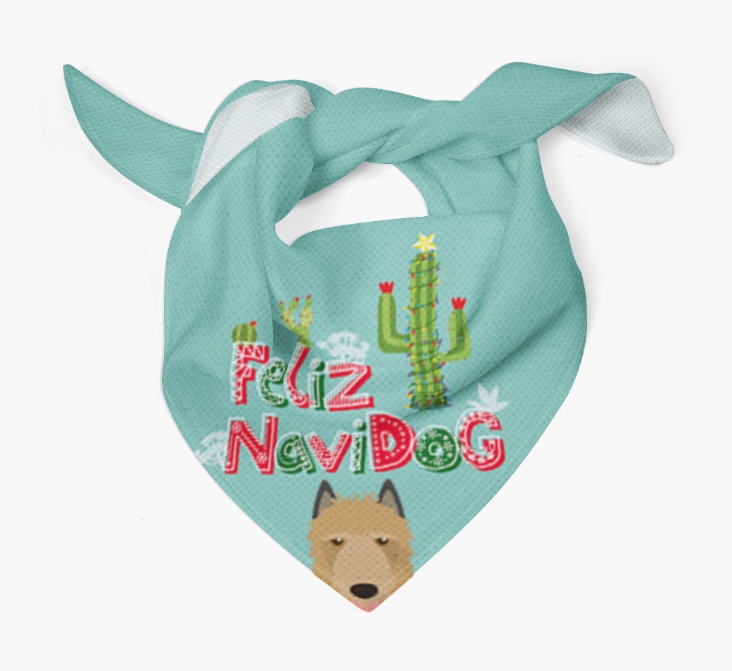 Feliz Navidog: Personalized {breedFullName} Bandana