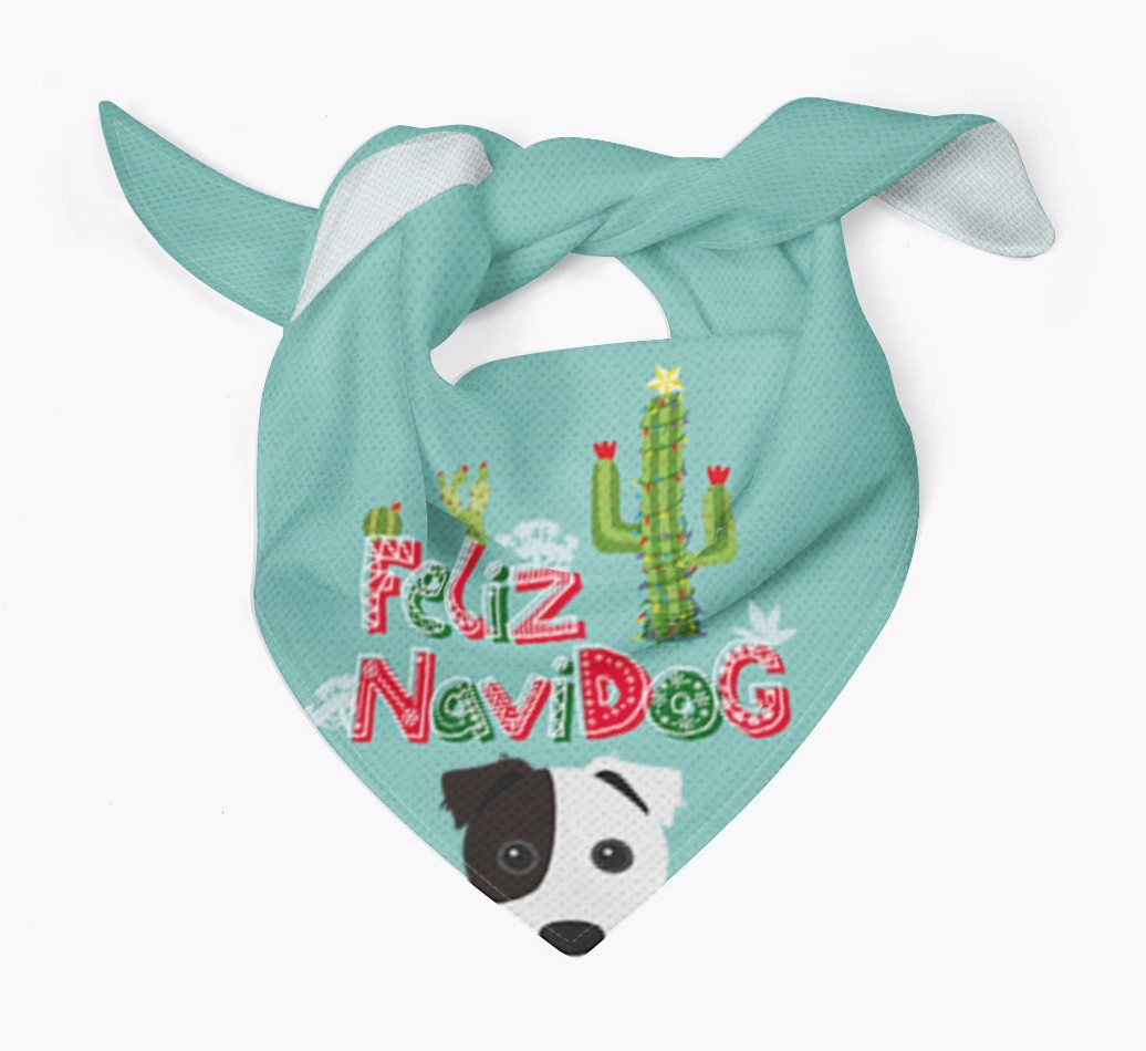 Feliz Navidog: Personalized {breedFullName} Bandana