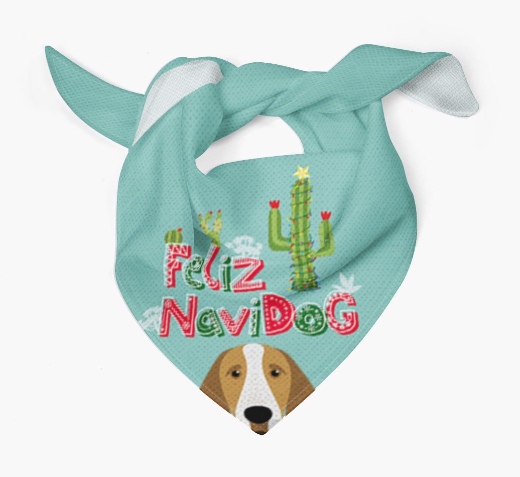 Feliz Navidog: Personalized {breedFullName} Bandana